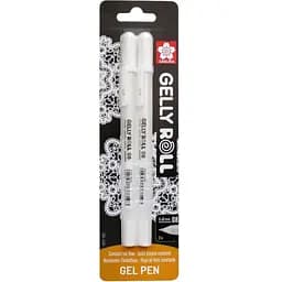 Набор гелевых ручек Sakura Gelly Roll Basic Medium 08 Белая 2шт.
