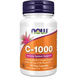 Вітаміни Now Foods Vitamin C-1000 30 капсул