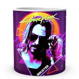 Кружка GeekLand Cyberpunk 2077 Киберпанк 2077 крупный план CY 02.580 330 мл белая