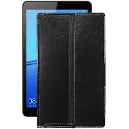 Чехол StatusCASE из экокожи для планшета Huawei MediaPad M5 Lite 8 Черный матовый