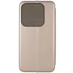 Шкіряний чохол-книжка Classy для Realme Note 60 / 60x Золотий - мініатюра 2