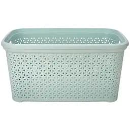 Корзина Diomedea без крышки с рамкой светло-фисташковая 535 x 365 x 260 мм 35 л (К3-374) 
