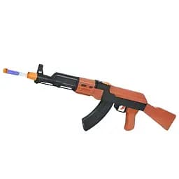 Автомат YX 00110, 10 круглых шаров, 6 снарядов на присосках, аксессуары, на листе