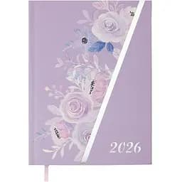 Ежедневник датированный Buromax Passion 2026 полиграфический A5 розовый (BM.21160-10)
