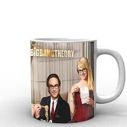 Кухоль GeekLand Теорія великого вибуху The Big Bang Theory вечеря BB.002.34 330 мл білий - мініатюра 3