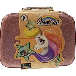 Дитячий набір косметики G-Toys Поні-єдиноріг у валізі рожеве золото
