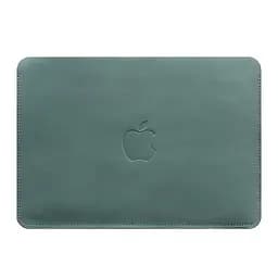 Чохол із натуральної шкіри BlankNote для MacBook 13 дюйм Бірюзовий - мініатюра 4