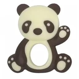Прорізувач для зубів Lindo Панда, коричневий (LI 329 кор)