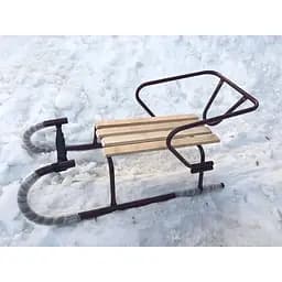 Санки Snower Сніжок бордові - мініатюра 6