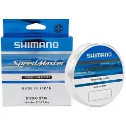 Шоклідер Shimano Speed мaster Tapered Surf Leader (Clear) 10X15 м 0.23-0.57 мм 3.6-17.0 кг