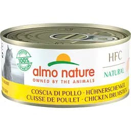 Вологий корм для котів Almo Nature HFC Cat Natural з курячою гомілкою 150 г (5121H)
