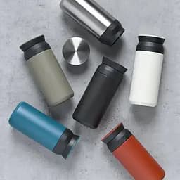 Термокухоль Kinto Travel Tumbler 500 мл чорний (50079) - мініатюра 4
