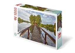 Пазл "Будиночок рибалки" 1000 елементів TRFL_UA/6 DGT-PUZZLE, в коробці (4820266221430) - мініатюра 4