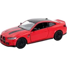Машинка Uni-Fortune RMZ City BMW M4 CSL зі смугами червона