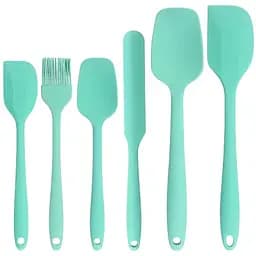 Набір кухонного приладдя Con Brio з силікону 6 предметів (09C003C-1-6PC XJбірюзовий)