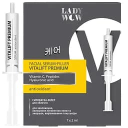Сироватка-філер для обличчя Lady Wow Vitalift Premium Serum, 7 шт. х 2 мл - мініатюра 2