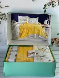 Постільна білизна з в’язаним пледом Sari Romeo Home pbe0051431