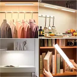 Сенсорний світильник LED з датчиком руху MZ-L3201 (37*22,5*400mm) White - мініатюра 5