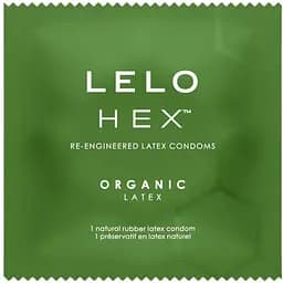 Презервативи Lelo HEX Condoms Organic 3 Pack - мініатюра 4