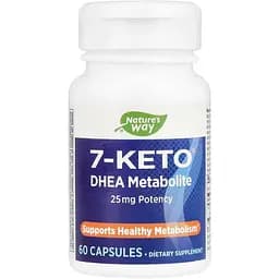 7-Кето ДГЕА метаболіт Nature's Way DHEA Metabolite 25 мг 60 капсул