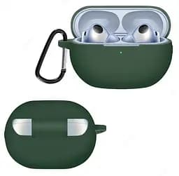 Чохол-накладка DK Silicone Candy Friendly з карабіном для Huawei FreeBuds Pro 3 (green) - мініатюра 2