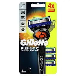 Бритва Gillette Fusion 5 ProGlide з 4 змінними касетами