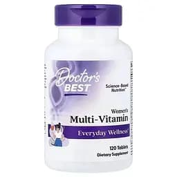 Мультивитамины для женщин Doctor's Best Women's Multi-Vitamin 120 таблеток