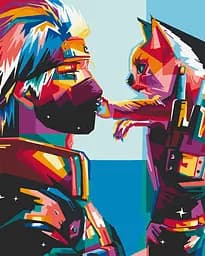 Картина по номерам. Art Craft "Какаши. Фан-арт" 40*50 см 10260-AC