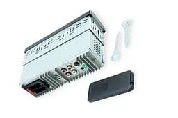 Автомобільна магнітола Neo UTN-101BT FM  USB для зарядки SD AUX MP3 WMA Bluetooth синя підсвітка магнітола в машину Чорна - мініатюра 5