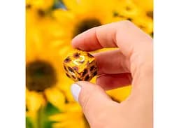 Набір кубиків Full Art Dice Set: Sunflower , 7 шт. (SWSPSUNF) - мініатюра 5