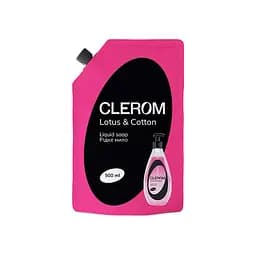  Жидкое мыло Clerom Lotus and Cotton дой-пак 500 мл
