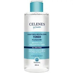 Тонік для обличчя Celenes термальний для очищення та ревіталізації 200 мл