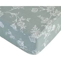 Простирадло Iris Home ранфорс Rezo на резинці, 200х140х25 см, ментолове (svt-2000022317542)