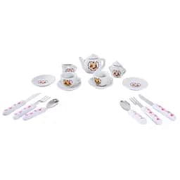 Дитячий набір посуду Bambi Tea set 868-E6-3 порцеляна, 17 предметів - мініатюра 2