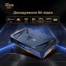 X96Q Pro+ Plus 4/32Gb Allwinner H728 (8 ядер) Android 14 - мініатюра 2
