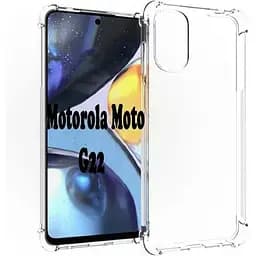 Панель BeCover Anti-Shock для Motorola Moto G22 Clear (707881)