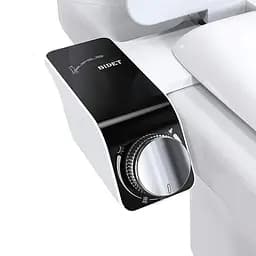 Універсальне біде-накладка SAMODRA Bidet тонка під кришку, з боковим модулем, Біла (SMWDRB)