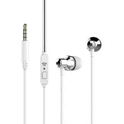 Навушники провідні WK Wired Earphone Wi90 білі