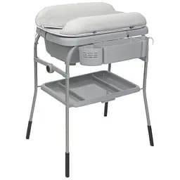 Столик для пеленания с ванночкой Chicco Cuddle & Bubble серый (79348.85)