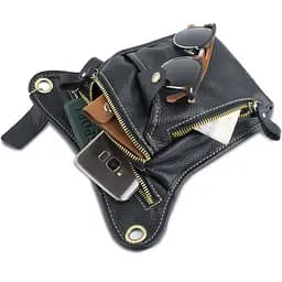 Чоловіча шкіряна сумка Vintage 16х22х3,5 см 000154012 - мініатюра 10