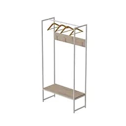 Вішалка модульна підлогова Треліс 12 180x90x38 білий ДСП Дуб Сан-Марино 16мм FRD-104314