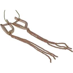 Золоті сережки-підвіски Платон. 1С12500Б