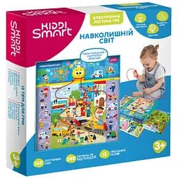 Электронная логическая игра Kiddi Smart Викторина Окружающий мир S2 (157-A-0022-UA)