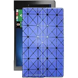 Чохол StatusCASE з екошкіри для планшету Insignia NS-P11W7100 Синій ромб