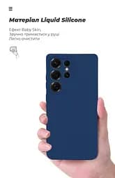 Чехол ArmorStandart ICON для Samsung S25 Ultra Camera cover Blue (ARM81581) - мініатюра 7