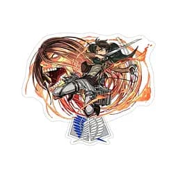 Акриловая фигурка Атака титанов Эрен Егерь Attack on Titan Eren Yeager 10 см
