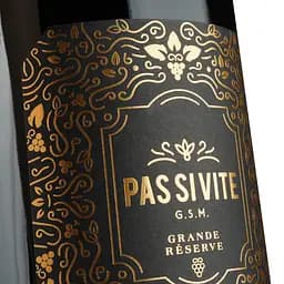 Вино Pas Si Vite Rouge Grande Reserve, червоне, сухе, 0,75 л (ALR15986) - мініатюра 3