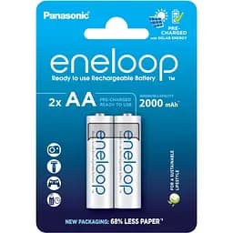 Акумулятор Panasonic BK-3MCDE/2CP Eneloop NI-MH AA 2000 мАг 2 шт.
