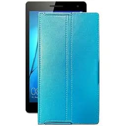Чохол StatusCASE з екошкіри для планшету Huawei MediaPad T3 8.0 Блакитний