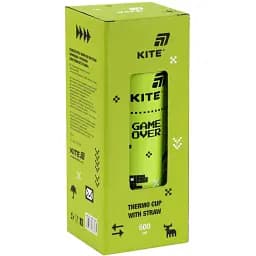 Термочашка Kite Game over з трубочкою 500 мл (K25-1264-1) - мініатюра 4